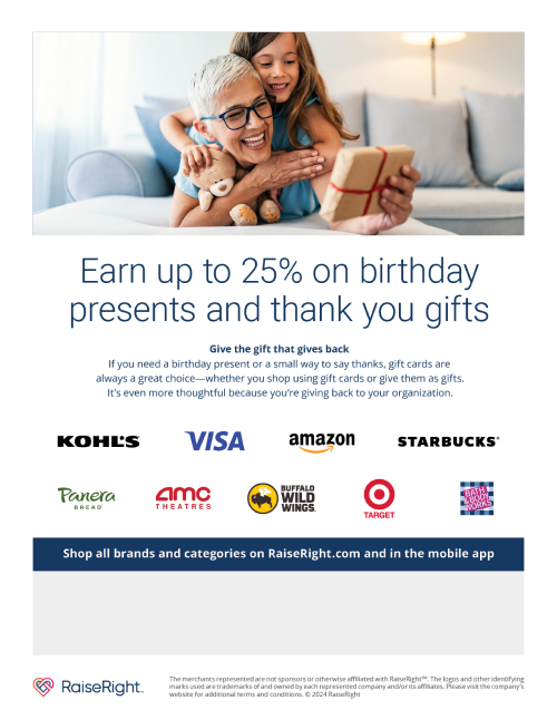 RaiseRight General Gifting Flyer