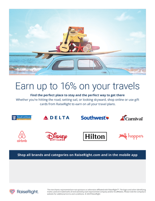 RaiseRight Travel Brands Flyer