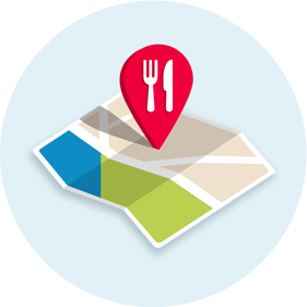 DinLocallyIllustration