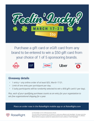 Feelin' Lucky 2025 flyer