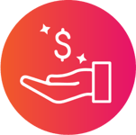 Earn money icon