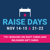 November Raise Days social image