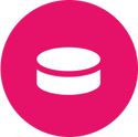 Hockey puck icon