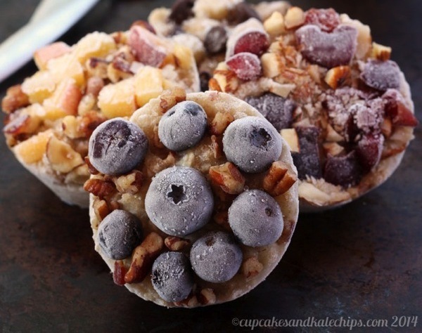 Freezer oatmeal cups