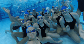 J-Hawk Aquatic Club team members