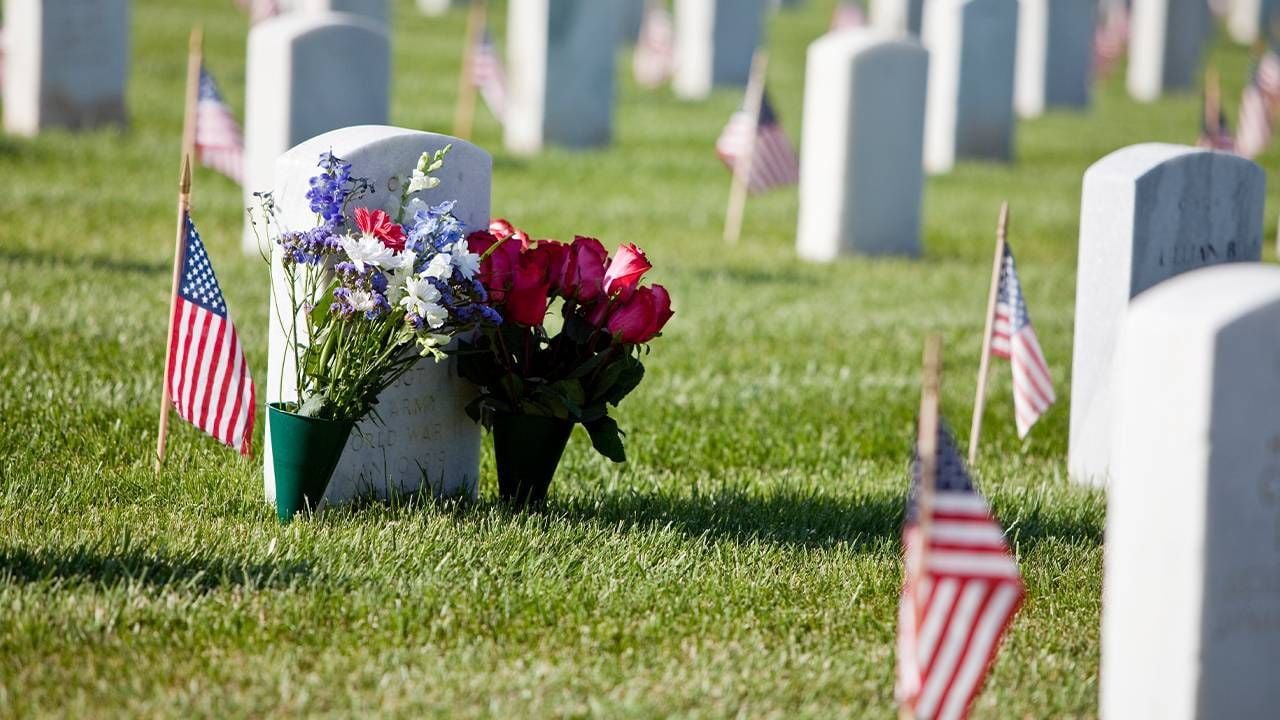 memorial day veteran cemetary