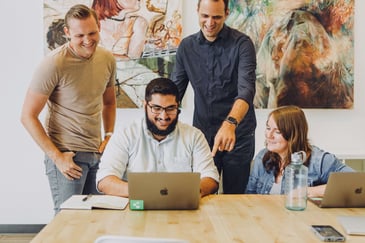 nonprofit team members planning their diverse fundraising strategy