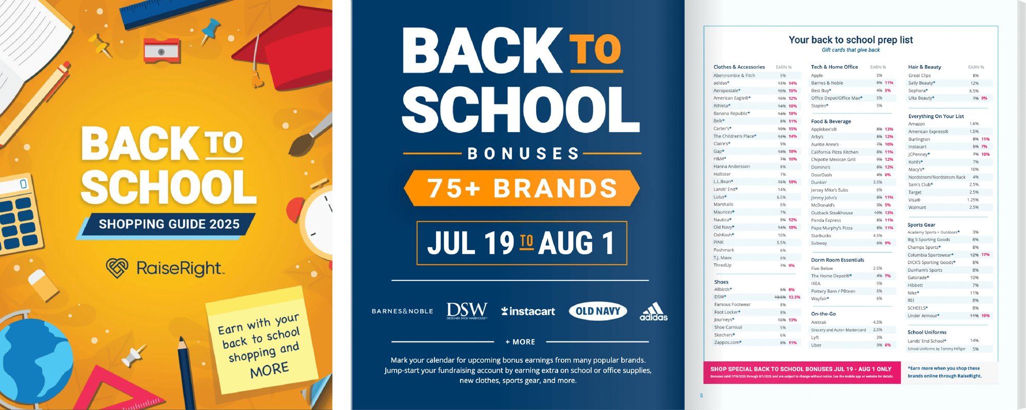 2025 Back to School Shopping Guide