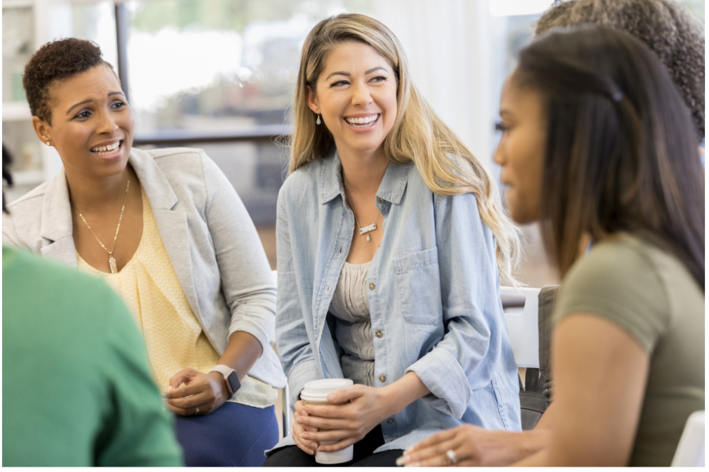 parents attending a PTO PTA meeting