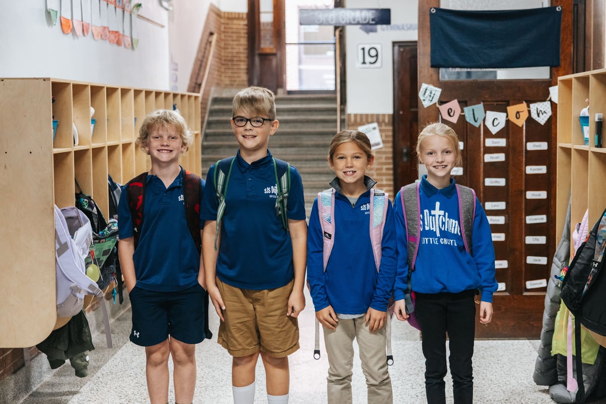 students of St. John Parish