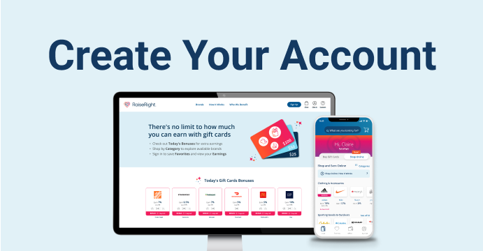 Create Your Account