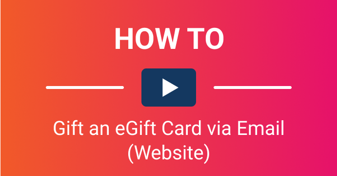 How to Gift an eGift Card via Email