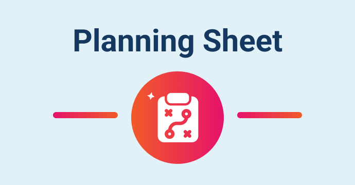 Planning Sheet