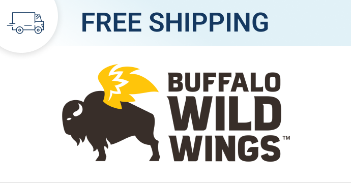 Free shipping on Buffalo Wild Wings orders