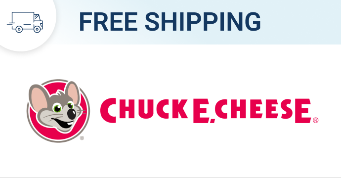 Free shipping: Chuck E. Cheese