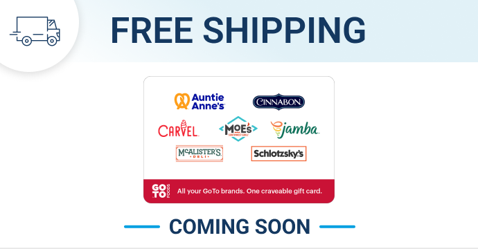 Coming soon: Free shipping on GoTo Foods orders