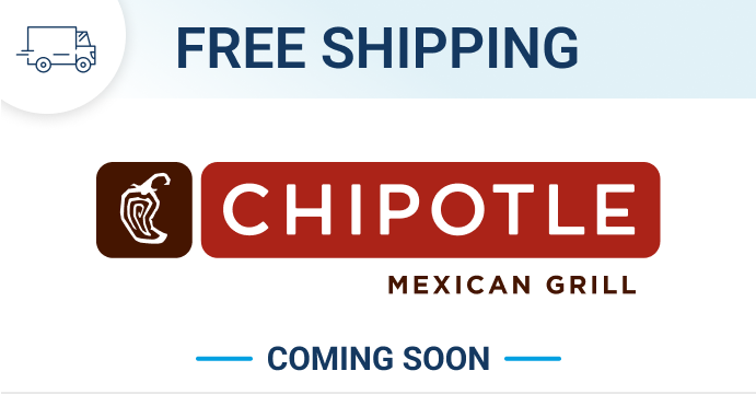 Coming soon: Free shipping on Chipotle orders