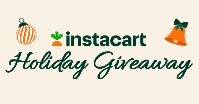 Instacart holiday giveaway